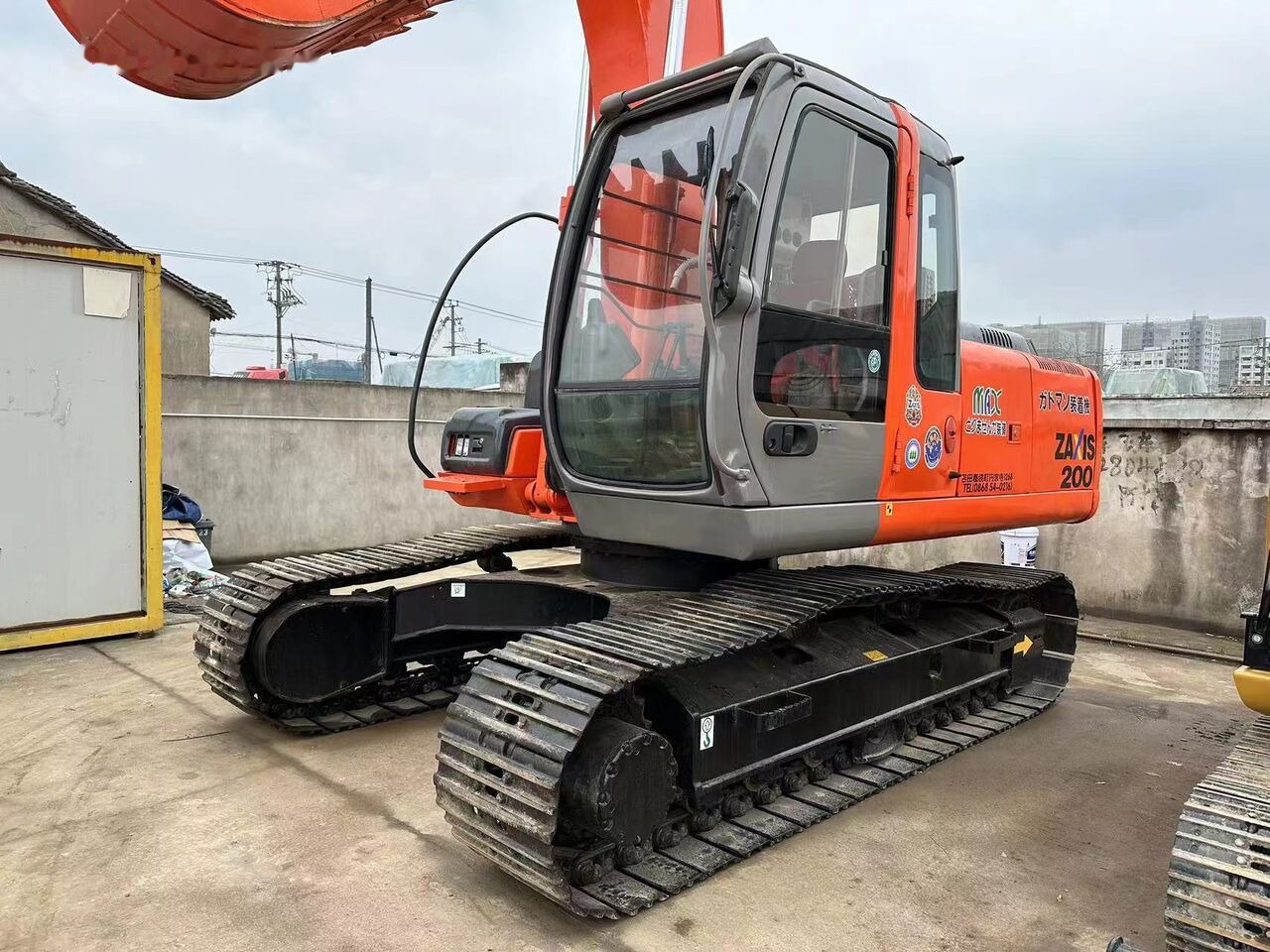 Hitachi ZX200 - Kettenbagger: das Bild 4 Hitachi ZX200 - Kettenbagger: das Bild 4
