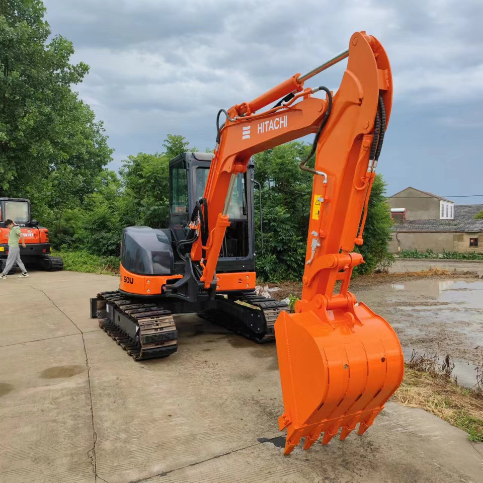 Hitachi ZX50 - Minibagger: das Bild 1 Hitachi ZX50 - Minibagger: das Bild 1