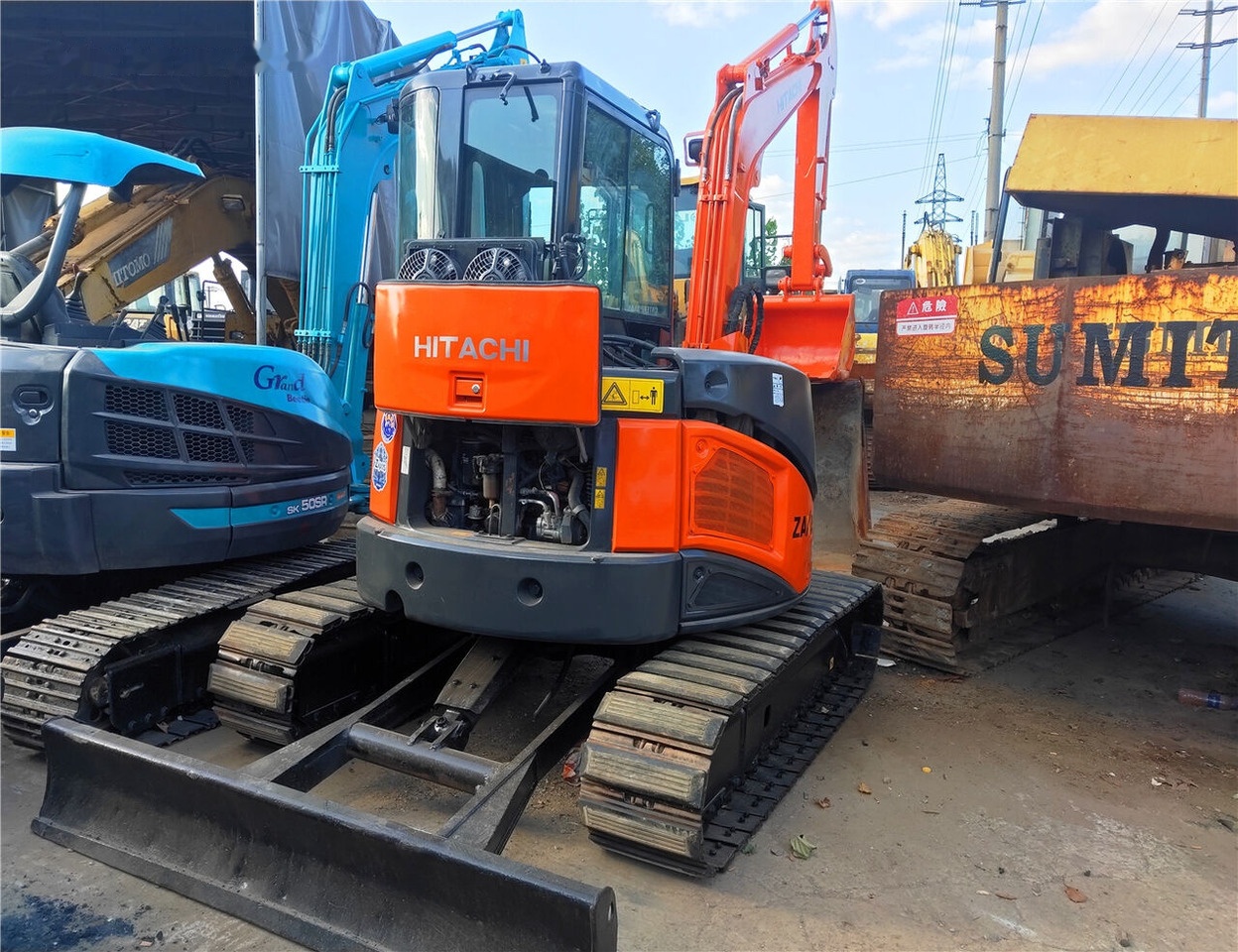 Hitachi ZX55 - Minibagger: das Bild 1 Hitachi ZX55 - Minibagger: das Bild 1
