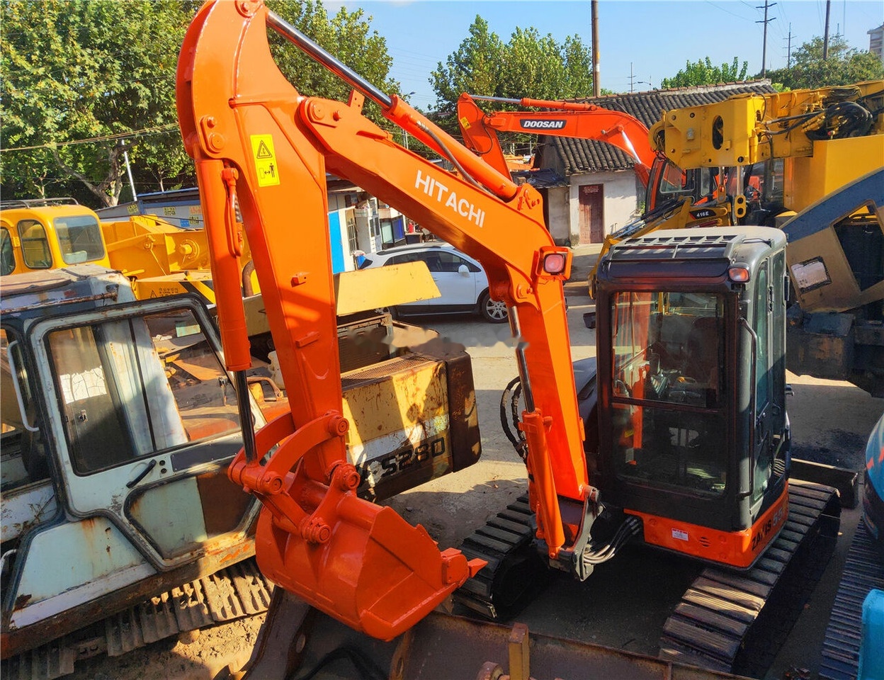Hitachi ZX55 - Minibagger: das Bild 5 Hitachi ZX55 - Minibagger: das Bild 5