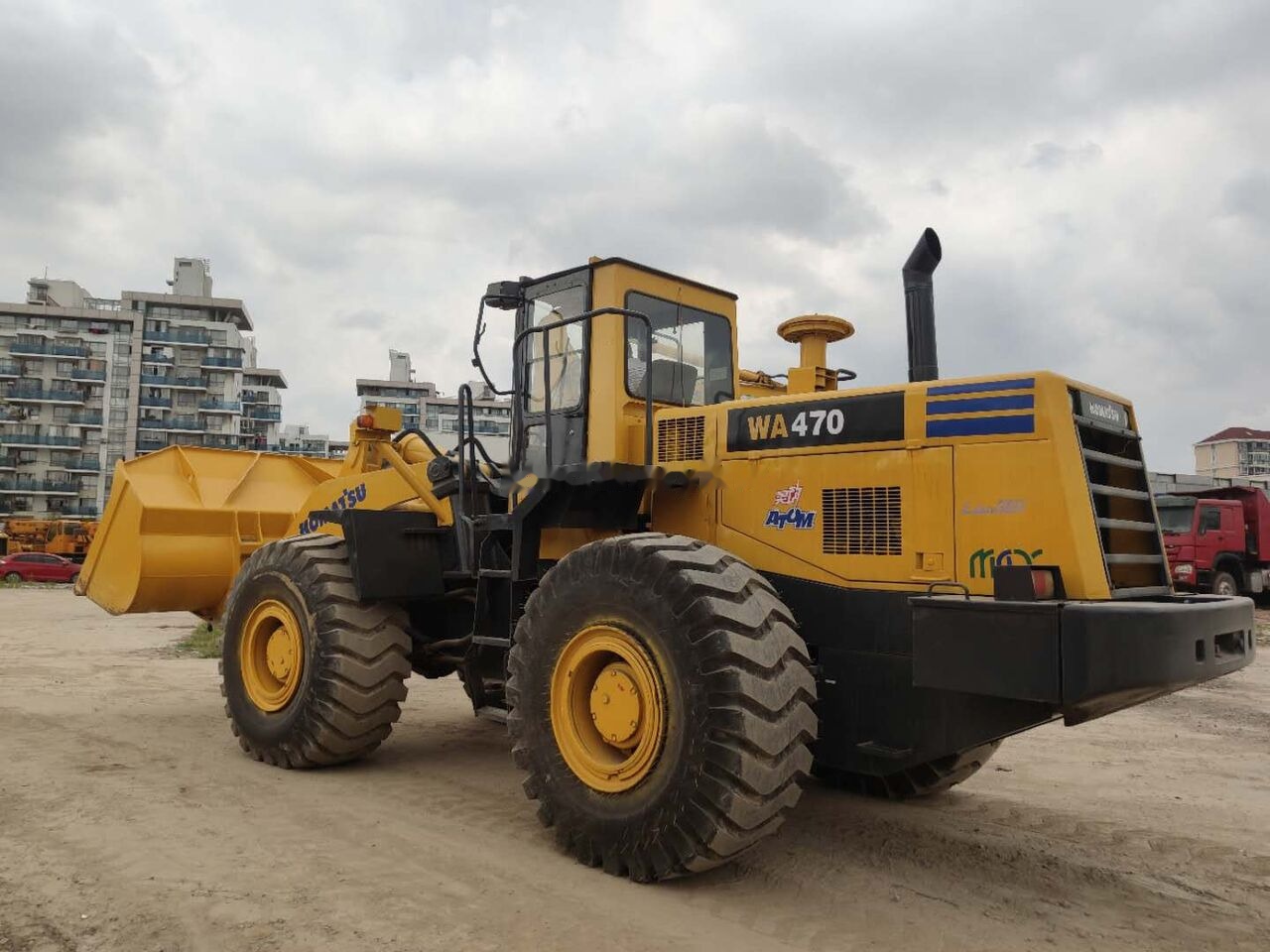 Komatsu WA470 - Radlader: das Bild 4 Komatsu WA470 - Radlader: das Bild 4