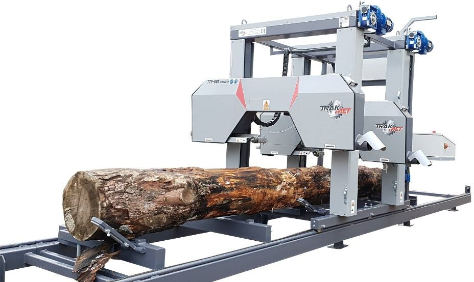 Trak-Met Trak taśmowy SAWMILL TTP-600/ 2- głowice tnące - Forstmaschine: das Bild 1 Trak-Met Trak taśmowy SAWMILL TTP-600/ 2- głowice tnące - Forstmaschine: das Bild 1