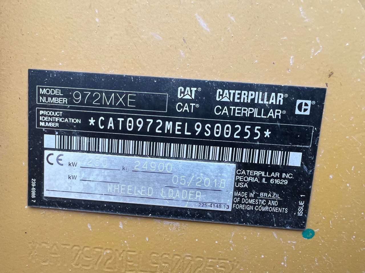 CAT 972 MXE - Radlader: das Bild 5 CAT 972 MXE - Radlader: das Bild 5