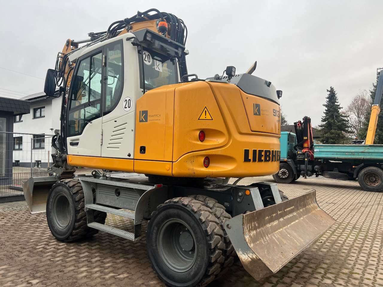 Liebherr A 913 Comp. Powertilt - Mobilbagger: das Bild 2 Liebherr A 913 Comp. Powertilt - Mobilbagger: das Bild 2