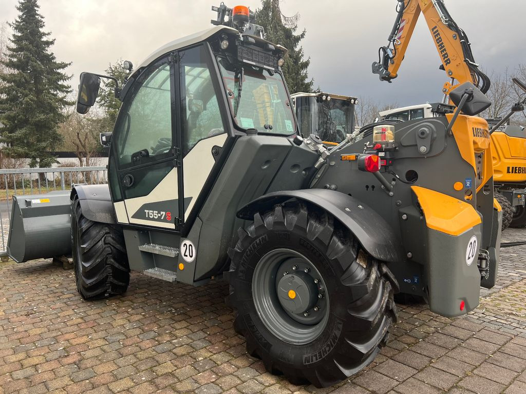 Liebherr T 55-7S - Teleskoplader: das Bild 1 Liebherr T 55-7S - Teleskoplader: das Bild 1