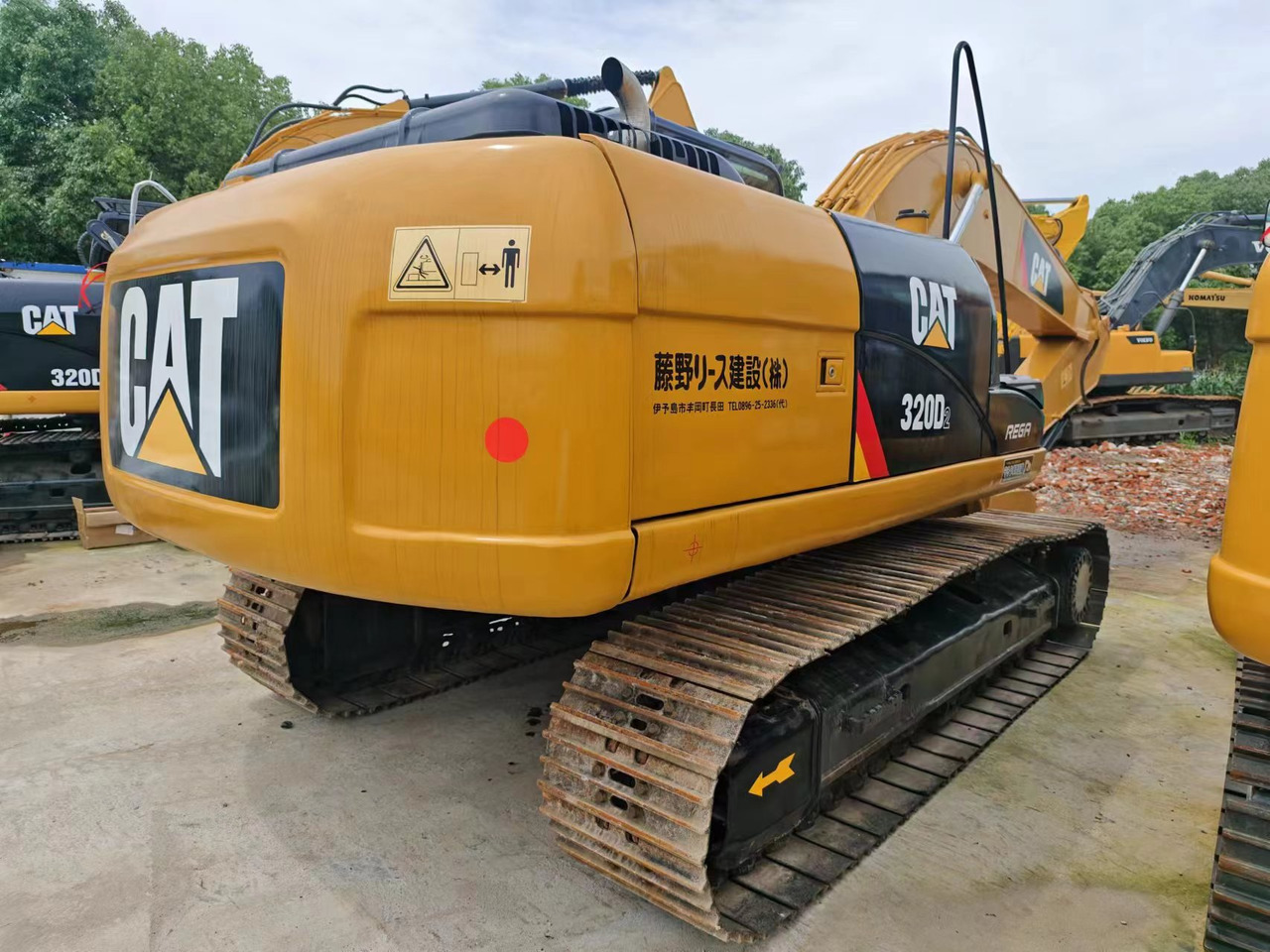 CAT 320D 320D2 320DL - Kettenbagger: das Bild 2 CAT 320D 320D2 320DL - Kettenbagger: das Bild 2