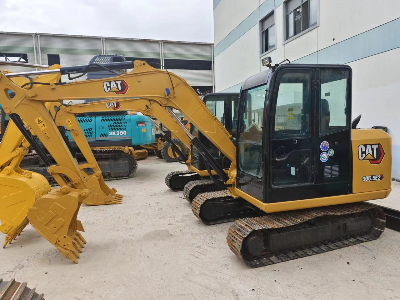 CATERPILLAR 305.5E2 - Minibagger: das Bild 1 CATERPILLAR 305.5E2 - Minibagger: das Bild 1