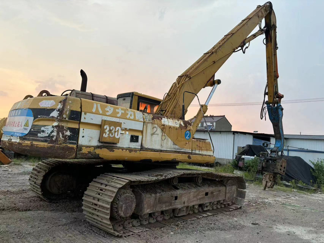 CATERPILLAR CAT 330BL Pile driver - Ramme: das Bild 3 CATERPILLAR CAT 330BL Pile driver - Ramme: das Bild 3