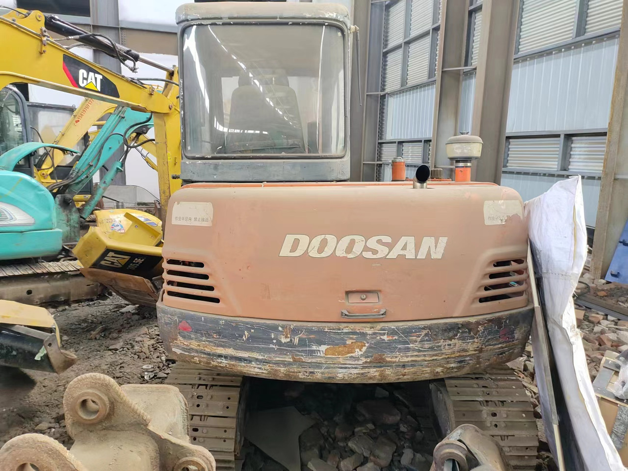 DOOSAN DH55 - Minibagger: das Bild 5 DOOSAN DH55 - Minibagger: das Bild 5