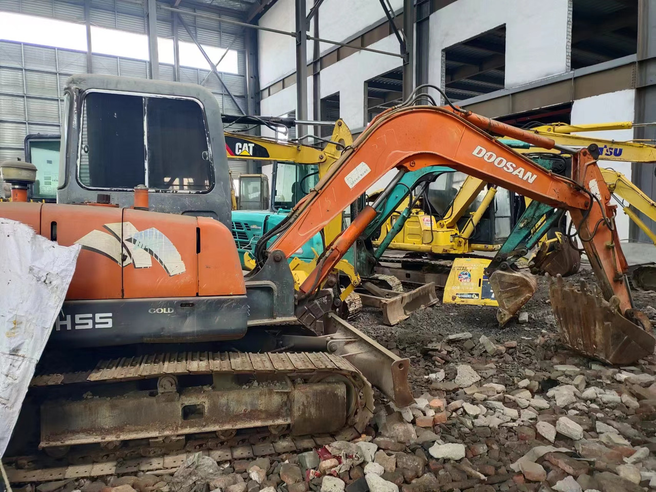 DOOSAN DH55 - Minibagger: das Bild 1 DOOSAN DH55 - Minibagger: das Bild 1