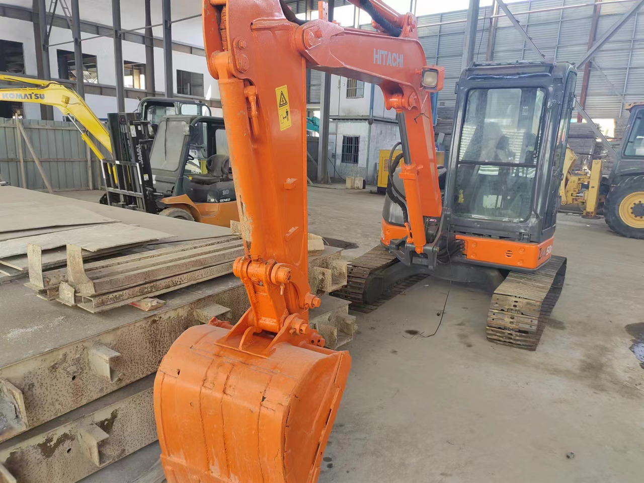 HITACHI ZX50U mini digger ZX55 ZX60 ZX70 small excavator - Minibagger: das Bild 2 HITACHI ZX50U mini digger ZX55 ZX60 ZX70 small excavator - Minibagger: das Bild 2