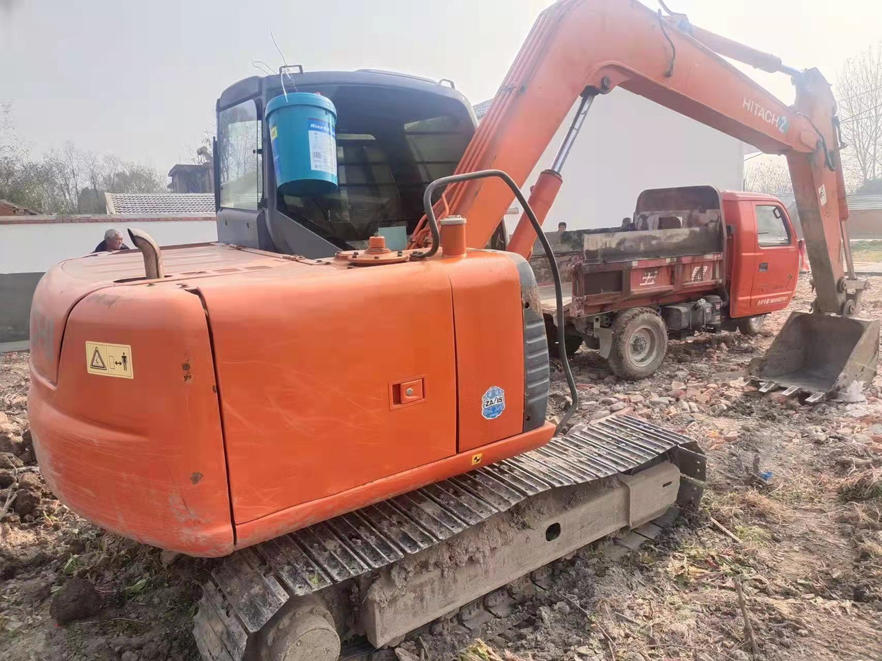HITACHI ZX70 - Minibagger: das Bild 4 HITACHI ZX70 - Minibagger: das Bild 4