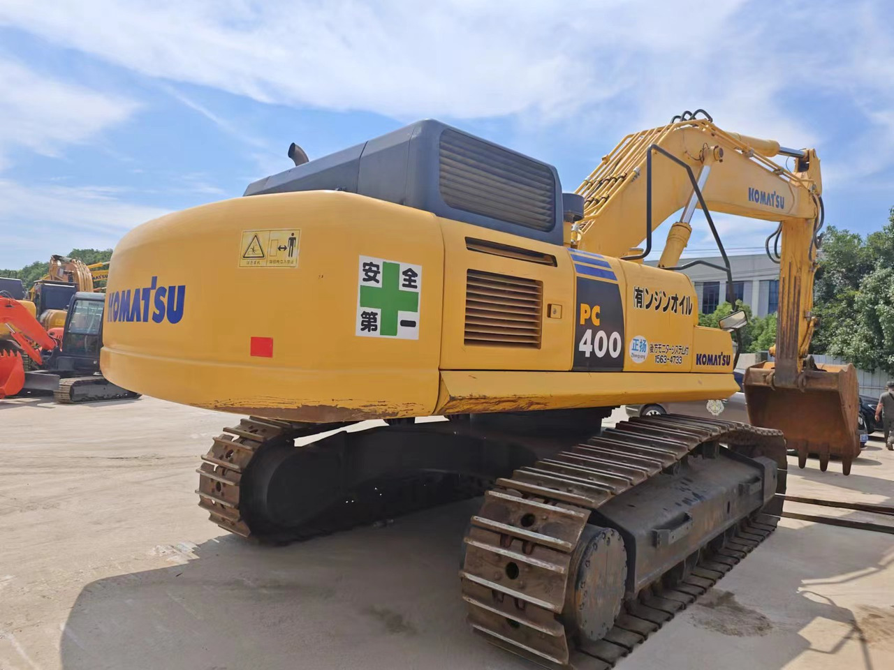 KOMATSU PC400-8R - Kettenbagger: das Bild 1 KOMATSU PC400-8R - Kettenbagger: das Bild 1