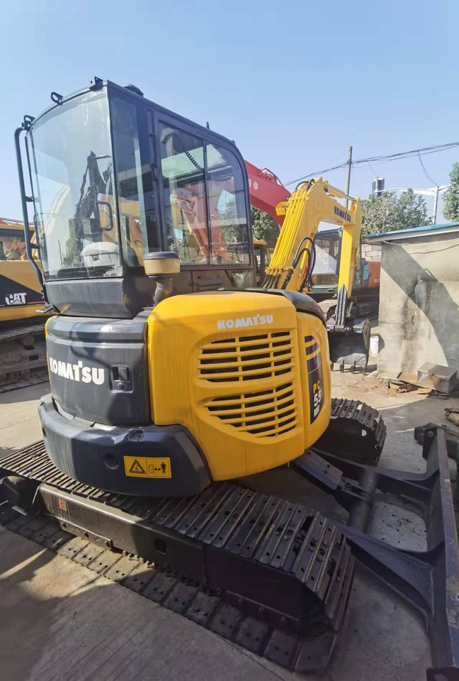 KOMATSU PC55MR-2 - Minibagger: das Bild 5 KOMATSU PC55MR-2 - Minibagger: das Bild 5