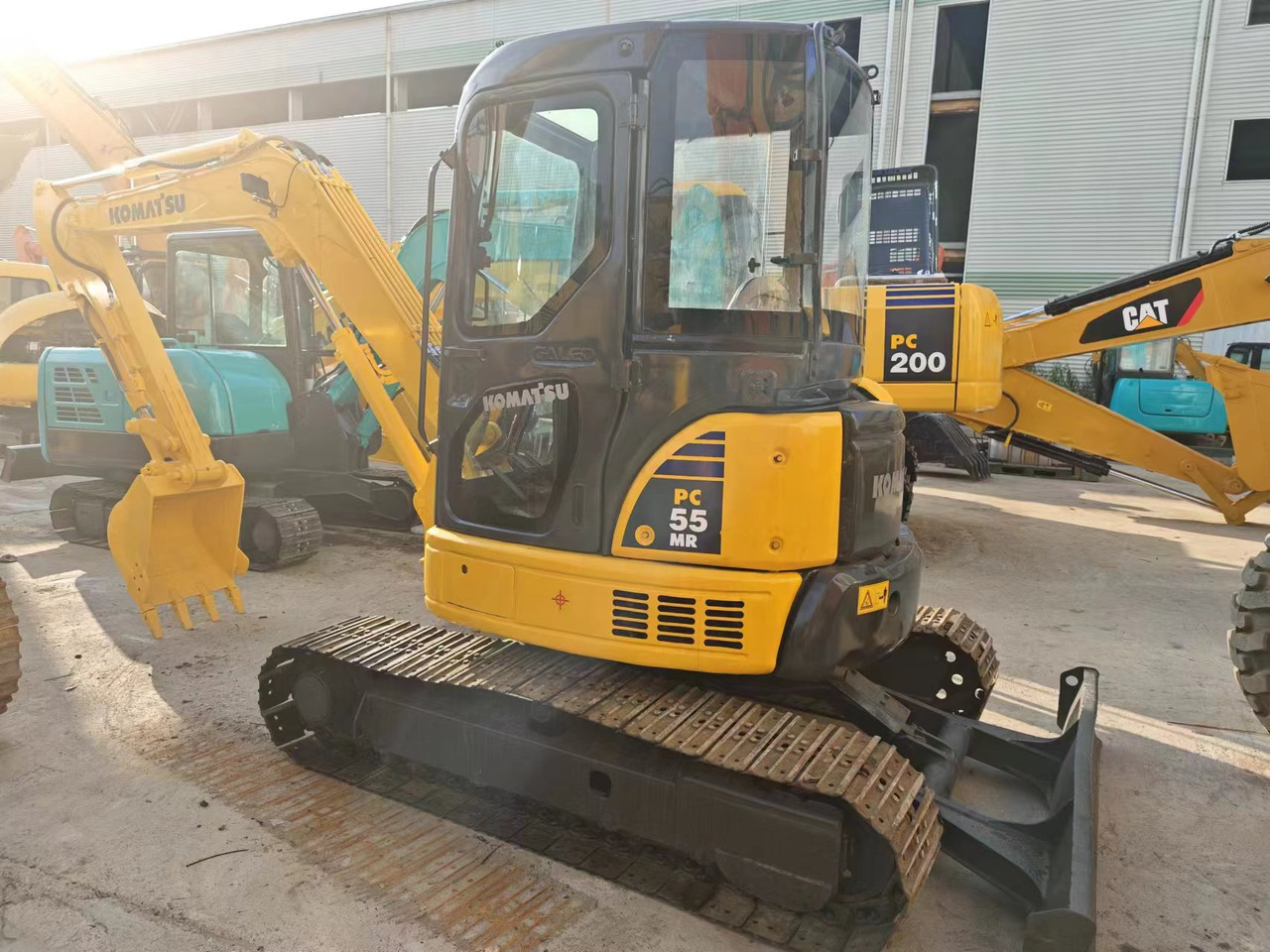 KOMATSU PC55MR-2 - Minibagger: das Bild 5 KOMATSU PC55MR-2 - Minibagger: das Bild 5