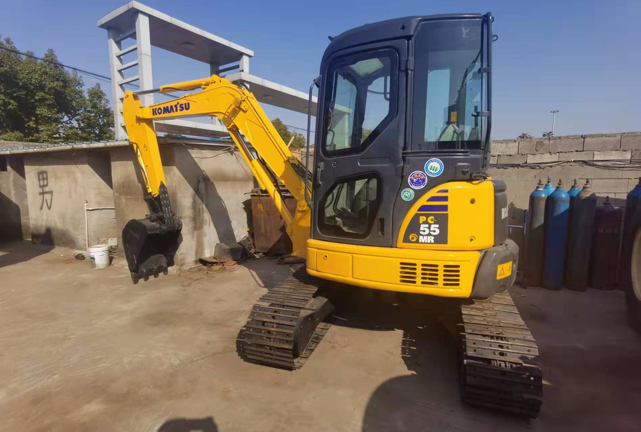 KOMATSU PC55MR-2 - Minibagger: das Bild 1 KOMATSU PC55MR-2 - Minibagger: das Bild 1