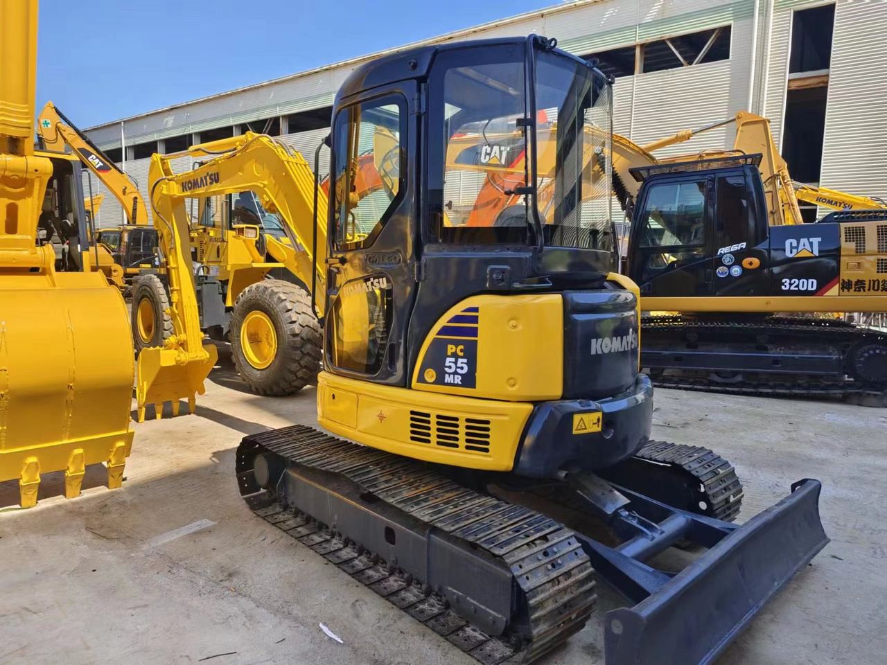 KOMATSU PC55MR - Minibagger: das Bild 5 KOMATSU PC55MR - Minibagger: das Bild 5