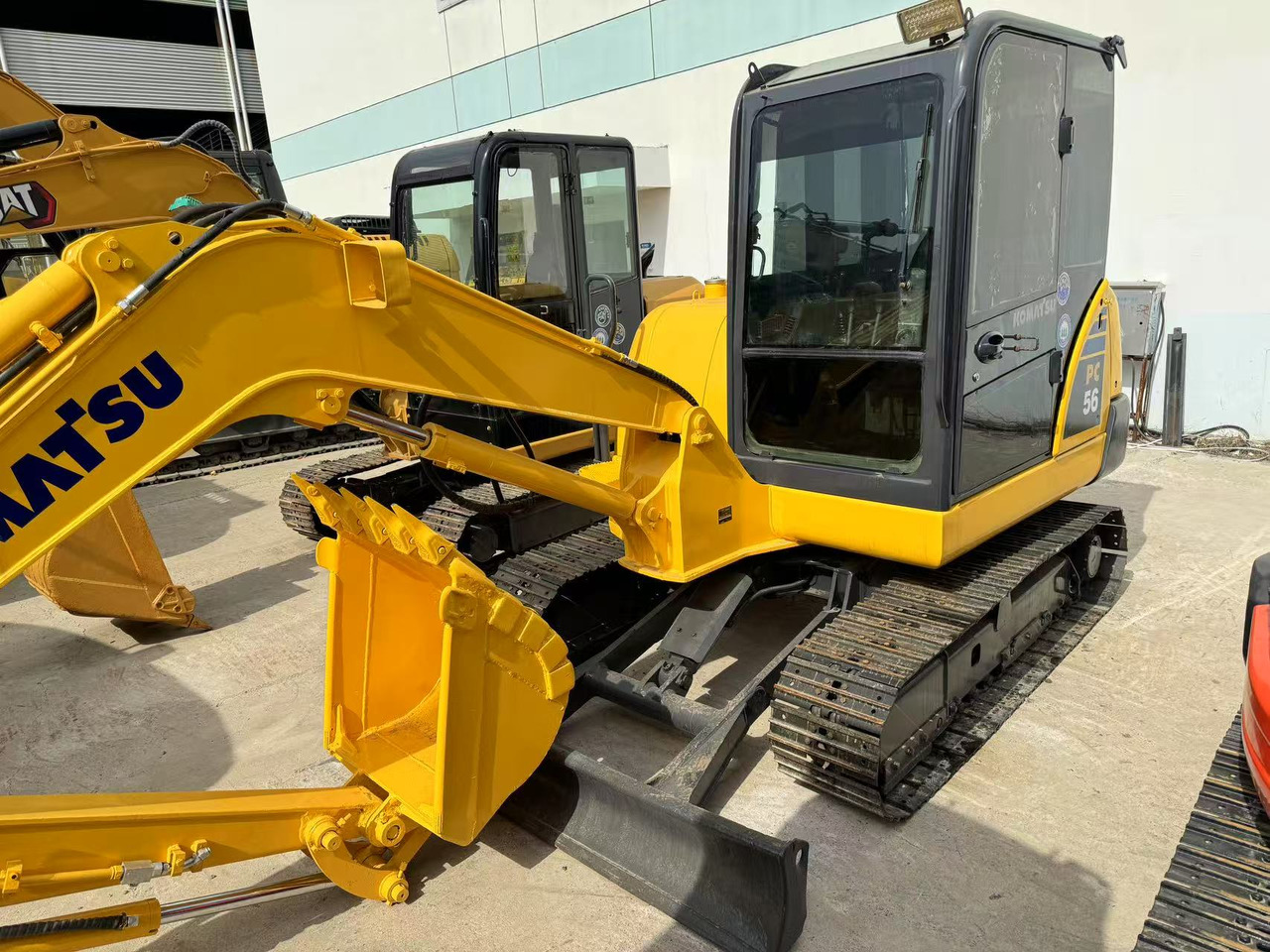 KOMATSU PC56 - Minibagger: das Bild 1 KOMATSU PC56 - Minibagger: das Bild 1