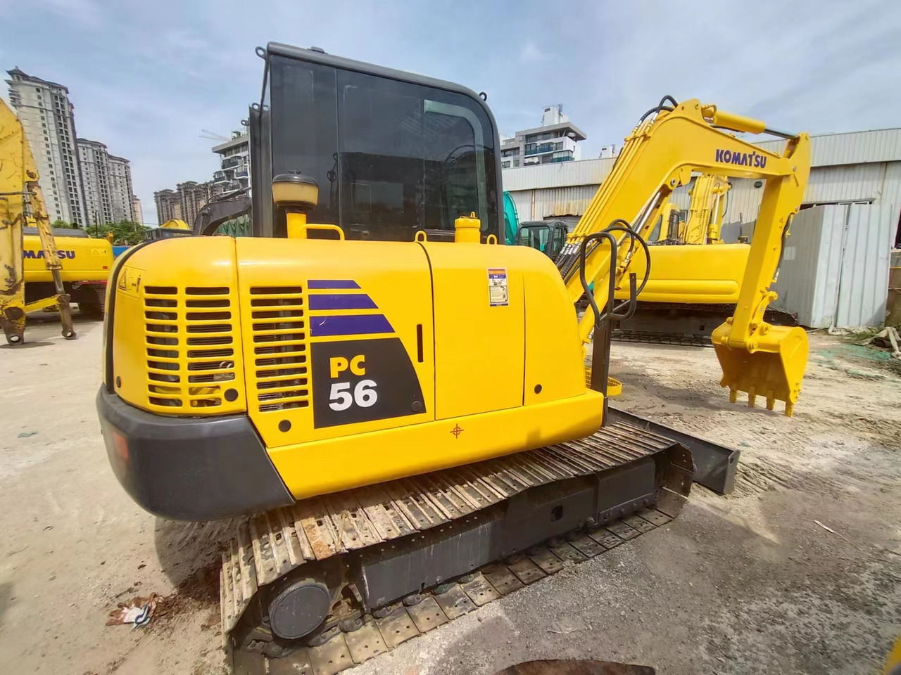 KOMATSU PC56 komatsu mini excavator PC55 PC60 - Minibagger: das Bild 4 KOMATSU PC56 komatsu mini excavator PC55 PC60 - Minibagger: das Bild 4