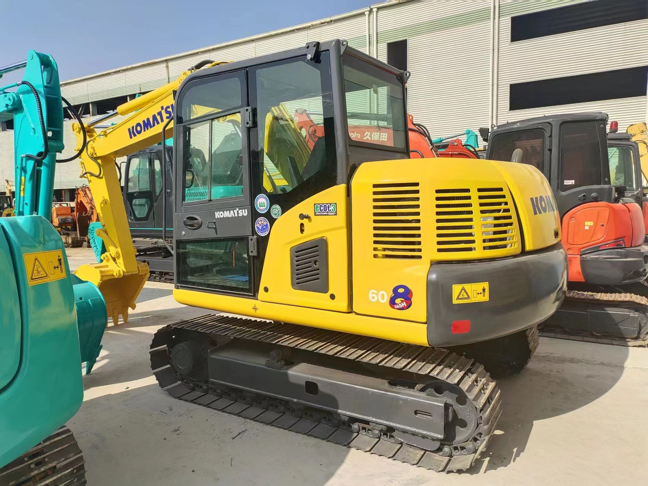 KOMATSU PC60-8 PC70-8 PC55 PC60 PC58 - Minibagger: das Bild 3 KOMATSU PC60-8 PC70-8 PC55 PC60 PC58 - Minibagger: das Bild 3