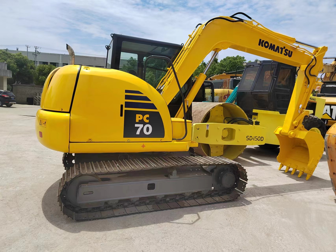 KOMATSU PC70-8 - Kettenbagger: das Bild 2 KOMATSU PC70-8 - Kettenbagger: das Bild 2