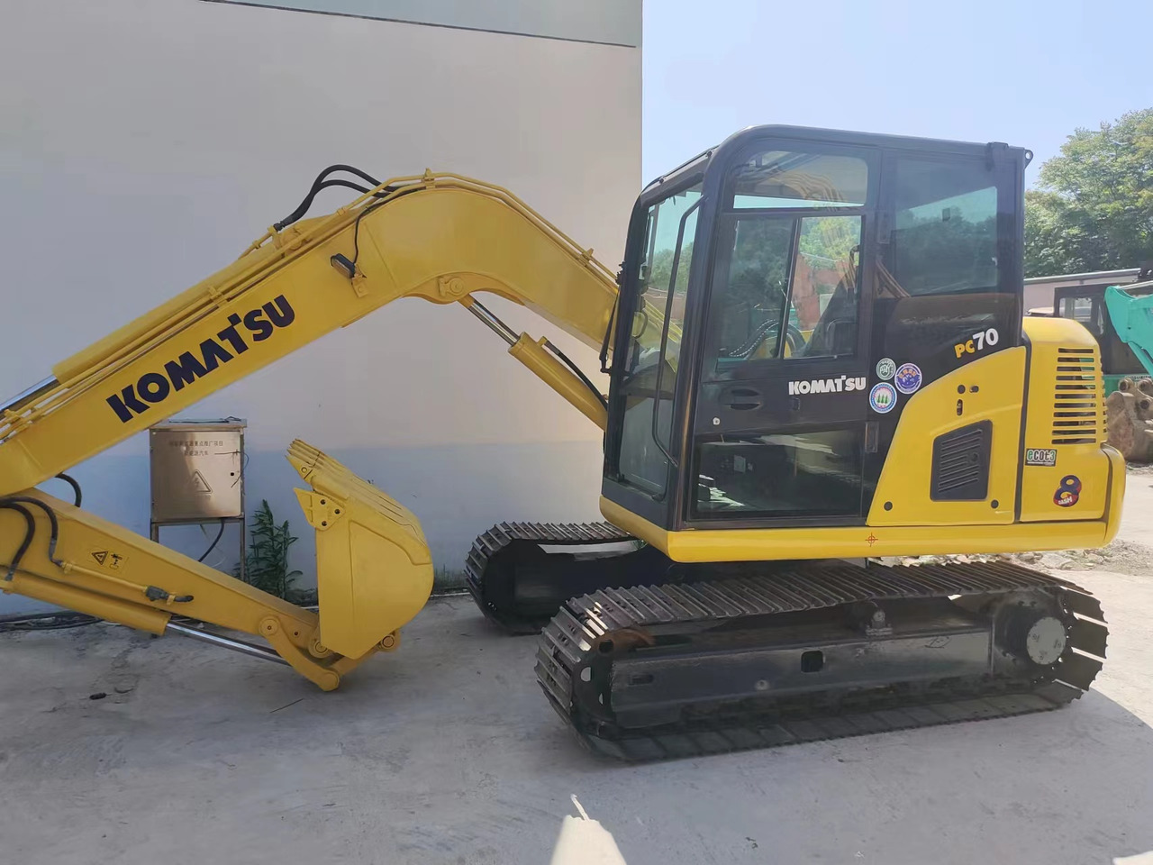 KOMATSU PC70-8 - Minibagger: das Bild 2 KOMATSU PC70-8 - Minibagger: das Bild 2