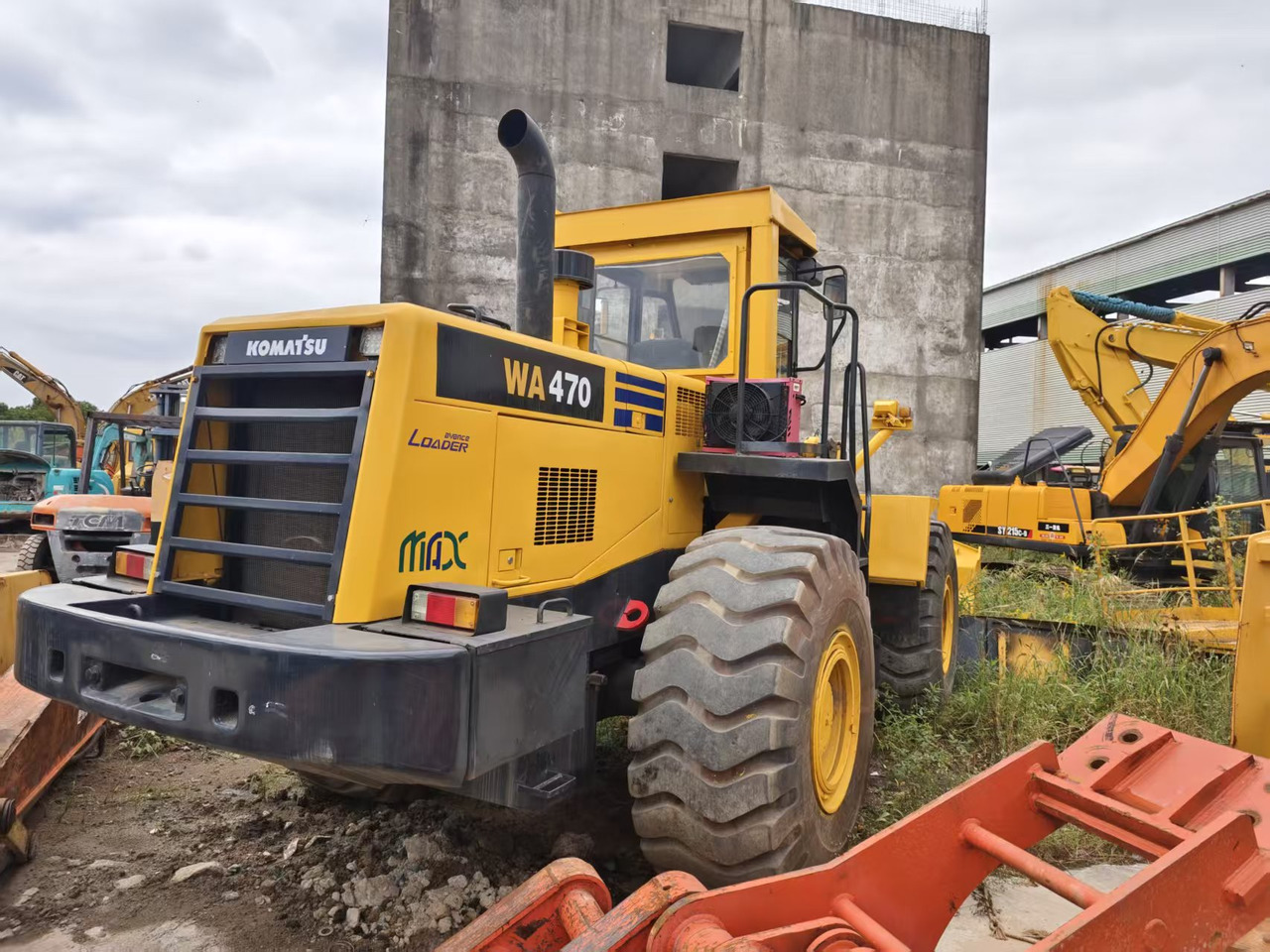 KOMATSU WA470 - Radlader: das Bild 3 KOMATSU WA470 - Radlader: das Bild 3