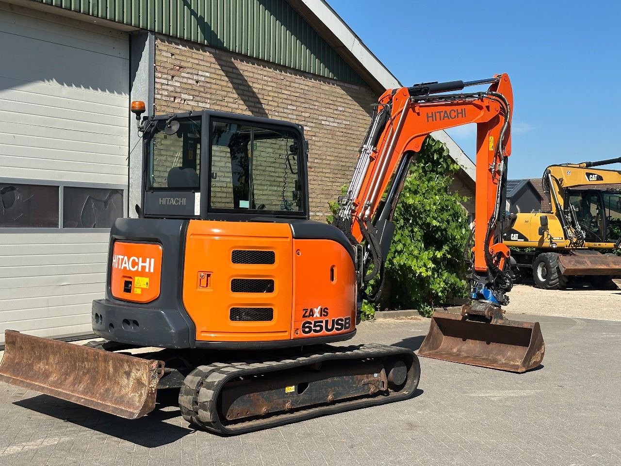 Minibagger Hitachi ZX65USB-5A CLR: das Bild 10