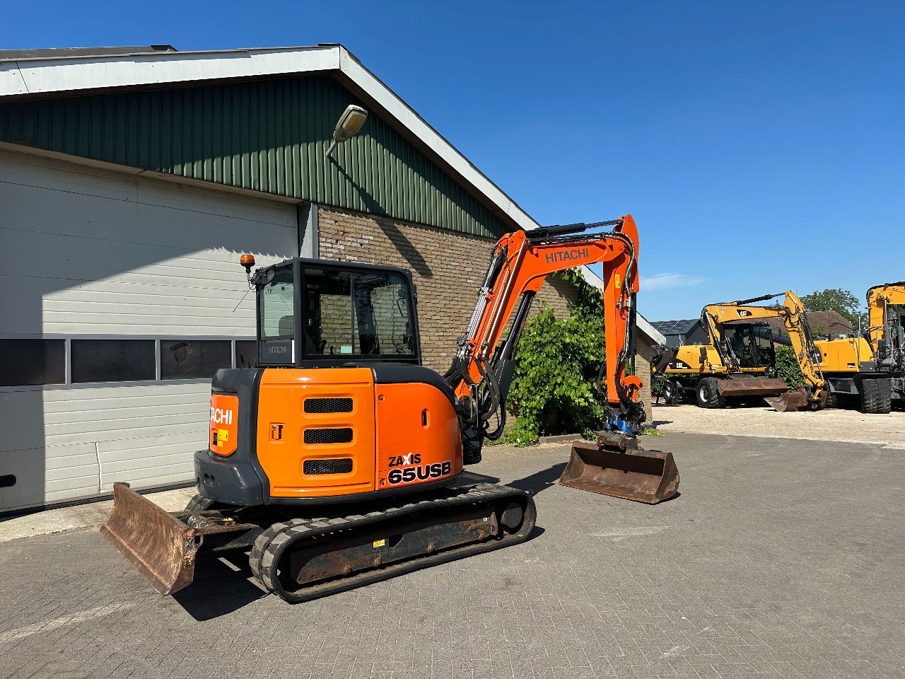 Minibagger Hitachi ZX65USB-5A CLR: das Bild 6