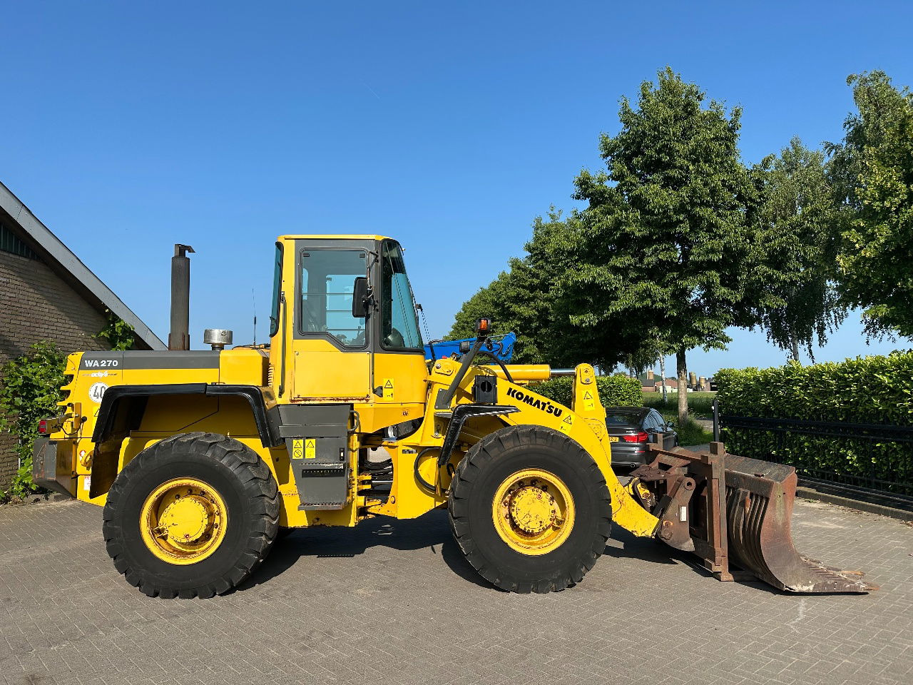 Komatsu WA270-3 - Radlader: das Bild 4 Komatsu WA270-3 - Radlader: das Bild 4