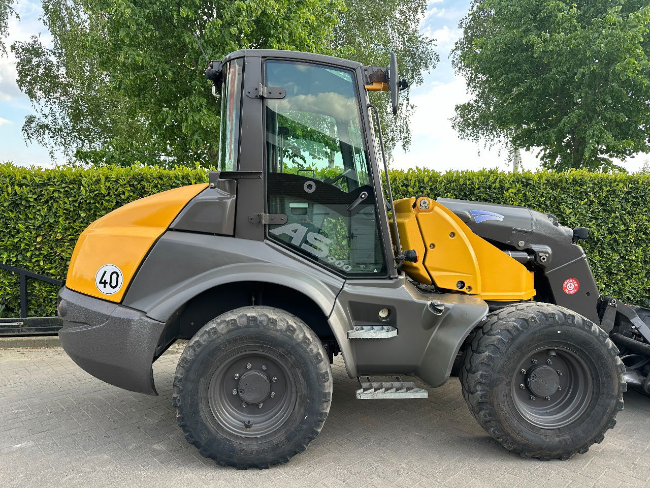 Mecalac AS900 - Radlader: das Bild 5 Mecalac AS900 - Radlader: das Bild 5