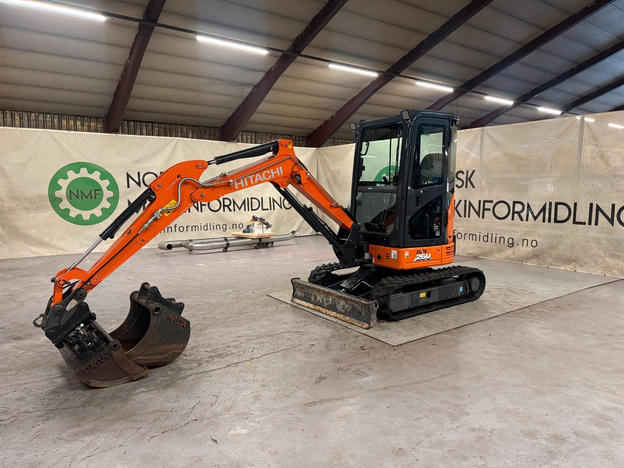 Hitachi ZX26U-6 - Minibagger: das Bild 1 Hitachi ZX26U-6 - Minibagger: das Bild 1