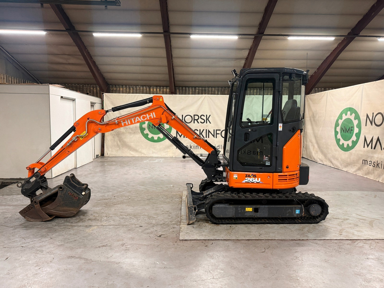 Hitachi ZX26U-6 - Minibagger: das Bild 2 Hitachi ZX26U-6 - Minibagger: das Bild 2