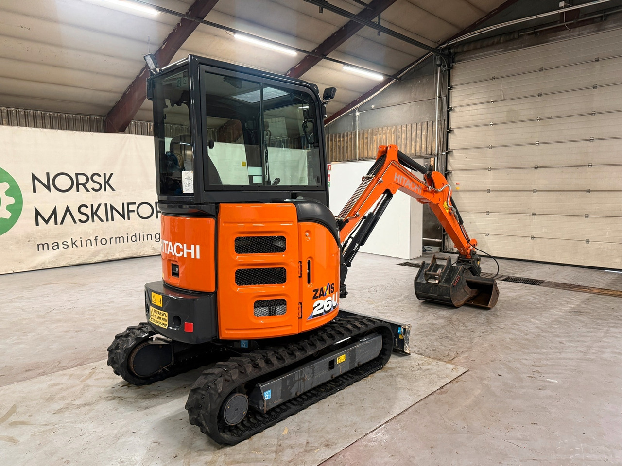Hitachi ZX26U-6 - Minibagger: das Bild 5 Hitachi ZX26U-6 - Minibagger: das Bild 5