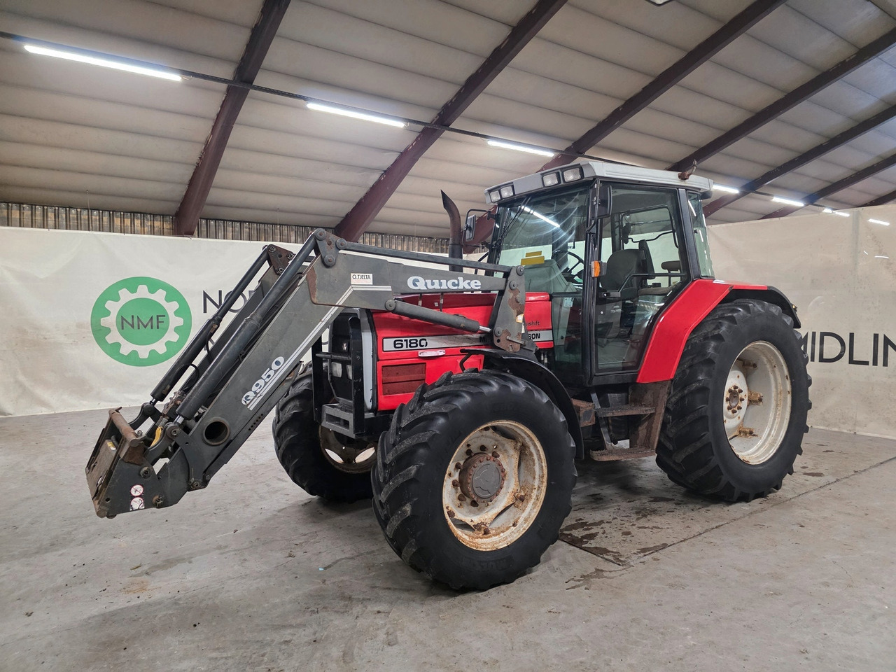 Massey Ferguson 6180 - Traktor: das Bild 1 Massey Ferguson 6180 - Traktor: das Bild 1