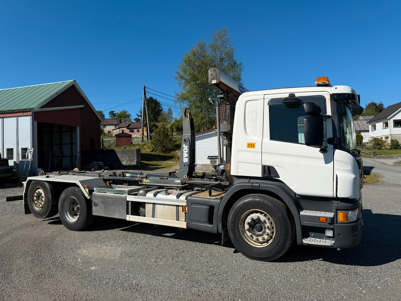 Scania P400 Krokløft - Abrollkipper: das Bild 2 Scania P400 Krokløft - Abrollkipper: das Bild 2