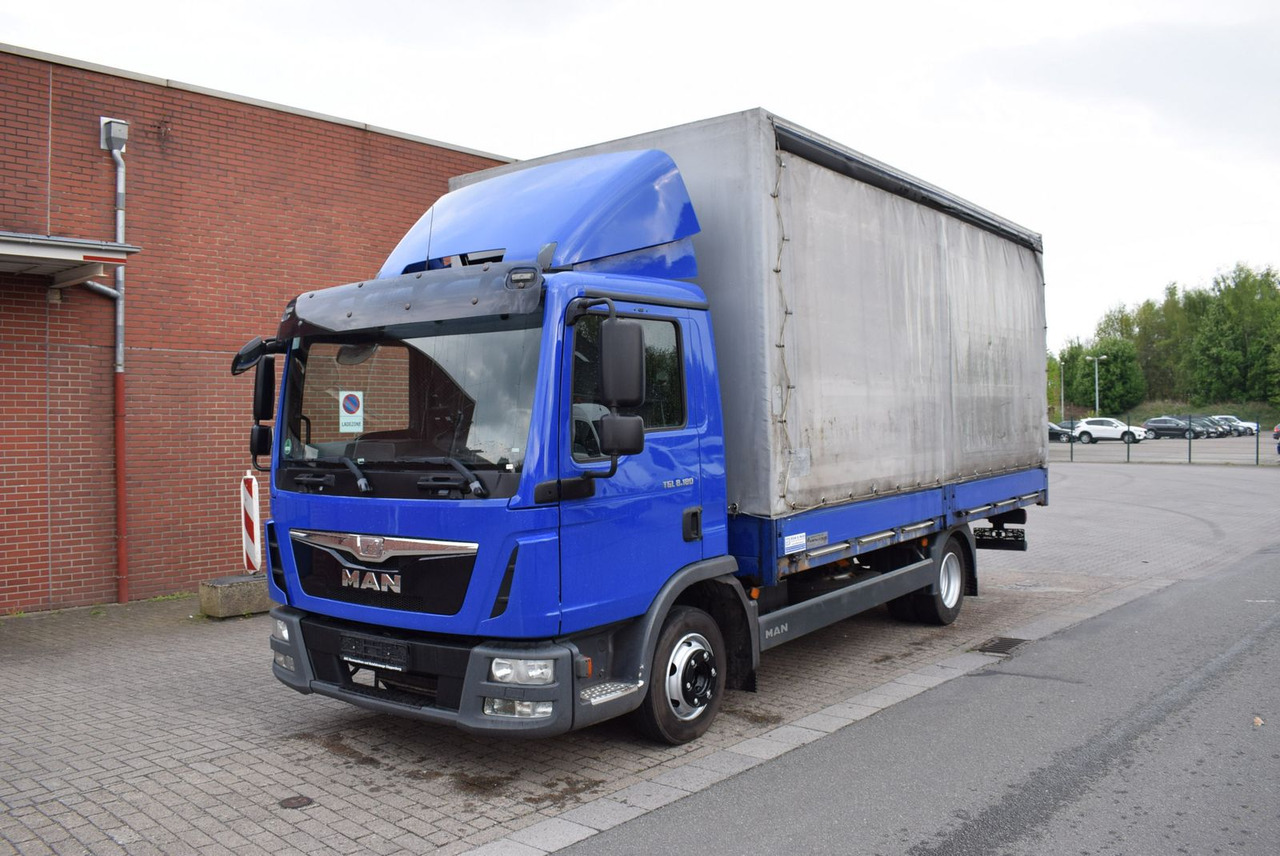 MAN TGL 8.180 Pritsche Schiebeplane Klima 3-Sitzer - Planen Transporter: das Bild 1 MAN TGL 8.180 Pritsche Schiebeplane Klima 3-Sitzer - Planen Transporter: das Bild 1