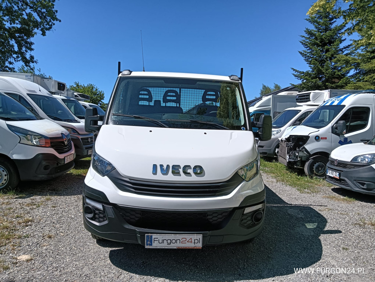Kipper Transporter IVECO DAILY 35C14 WYWROTKA KIPER Z NAJAZDAMI NR 841: das Bild 10