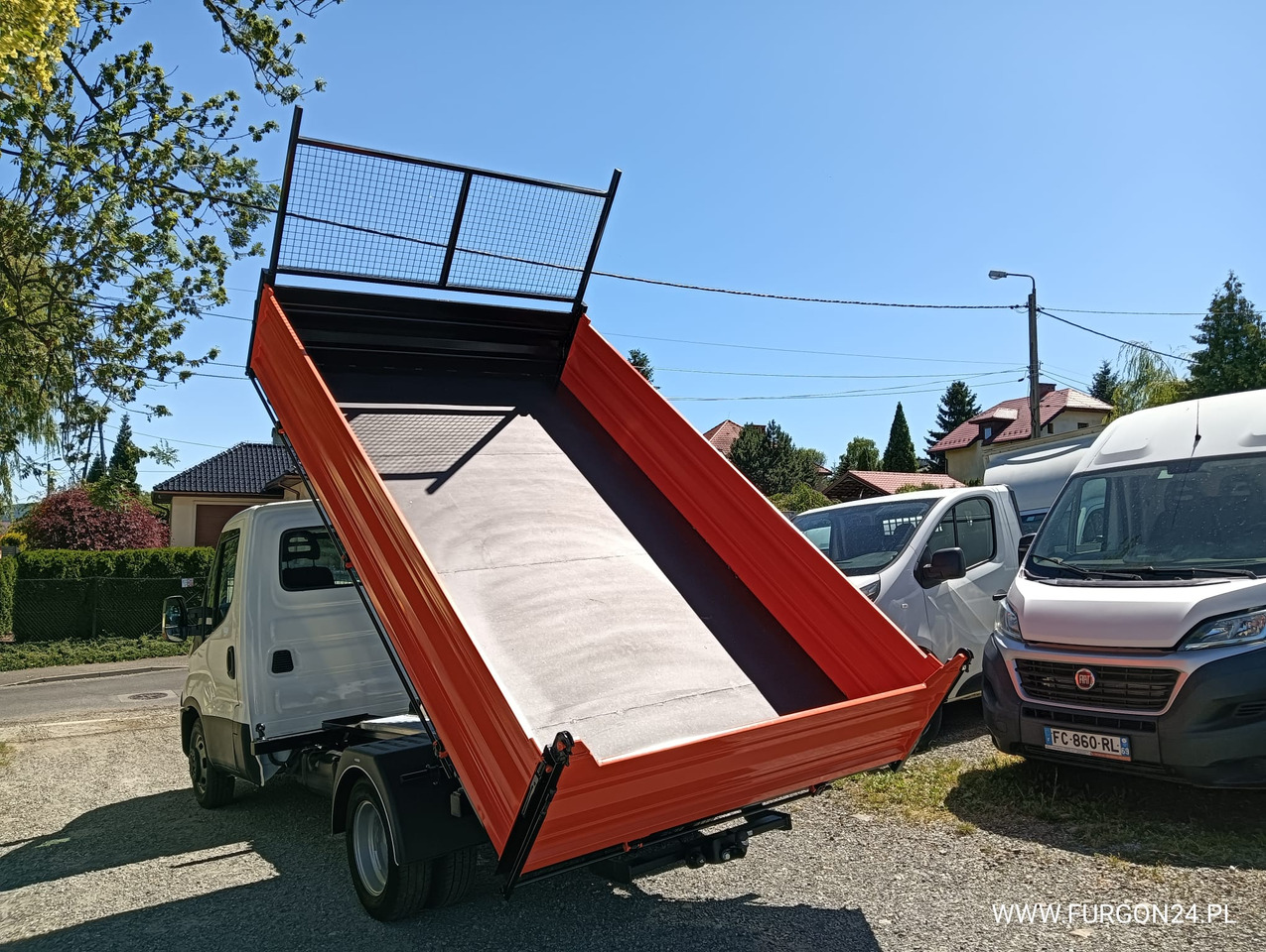 Kipper Transporter IVECO DAILY 35C14 WYWROTKA KIPER Z NAJAZDAMI NR 841: das Bild 6