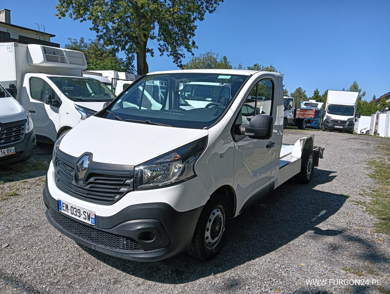 RENAULT TRAFIC PLATFORMA DO ZABUDOWY NR 871 - Transporter: das Bild 1 RENAULT TRAFIC PLATFORMA DO ZABUDOWY NR 871 - Transporter: das Bild 1