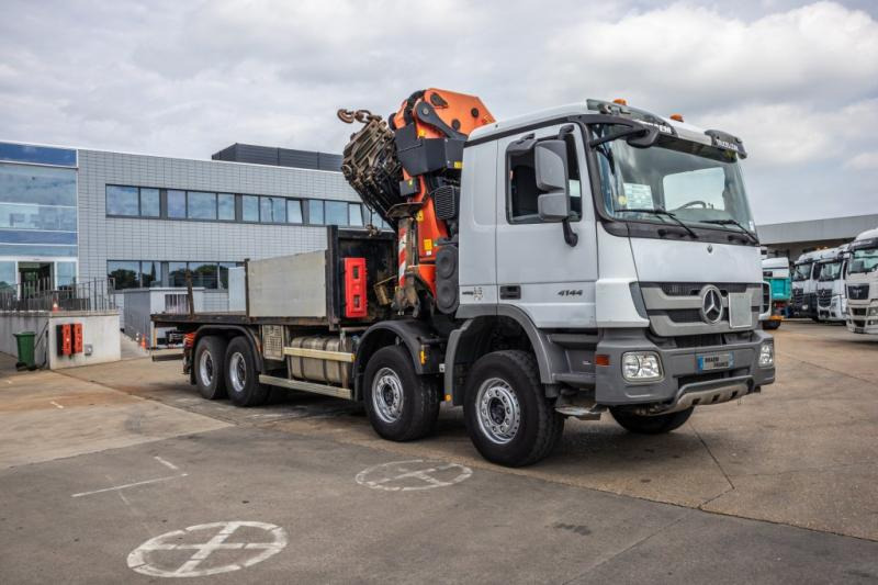 Mercedes 4144 K-MP3-8X4+PK740002(7xhydr.) - Pritsche LKW, Autokran: das Bild 4 Mercedes 4144 K-MP3-8X4+PK740002(7xhydr.) - Pritsche LKW, Autokran: das Bild 4