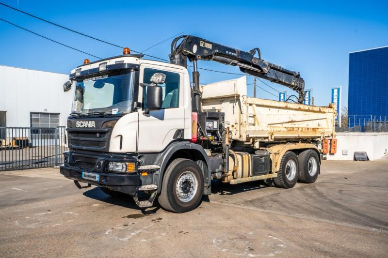 Scania P 400 // BIBENNE // GRUE HIAB 16 t/m // RETARDER - Kipper, Autokran: das Bild 5 Scania P 400 // BIBENNE // GRUE HIAB 16 t/m // RETARDER - Kipper, Autokran: das Bild 5