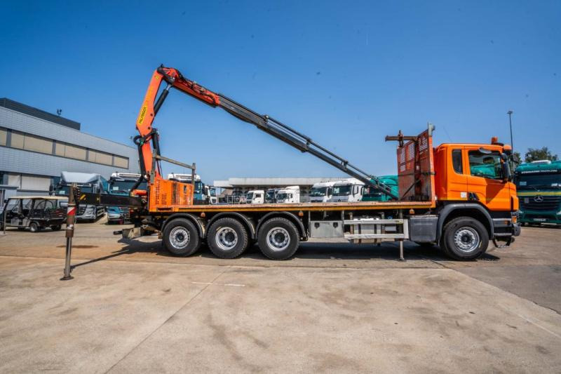 Scania P 410 + PALFINGER PK22002/5 EXT. - Pritsche LKW, Autokran: das Bild 3 Scania P 410 + PALFINGER PK22002/5 EXT. - Pritsche LKW, Autokran: das Bild 3