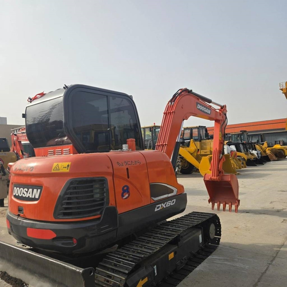 Doosan DX 60 - Minibagger: das Bild 5 Doosan DX 60 - Minibagger: das Bild 5