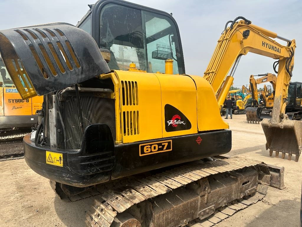Hyundai 60 - Minibagger: das Bild 1 Hyundai 60 - Minibagger: das Bild 1