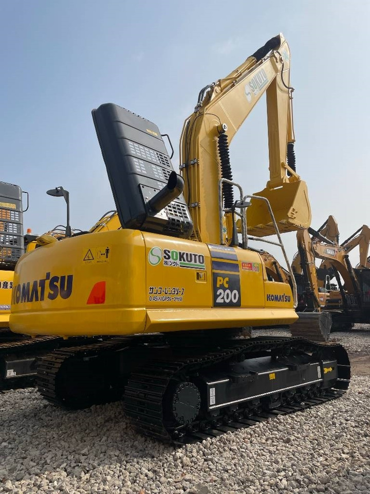 Komatsu PC 200 - Kettenbagger: das Bild 1 Komatsu PC 200 - Kettenbagger: das Bild 1