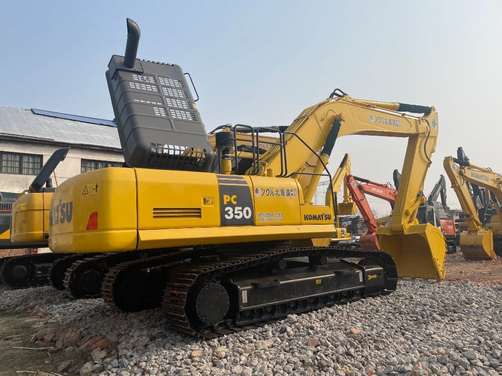 Komatsu PC 350 - Kettenbagger: das Bild 1 Komatsu PC 350 - Kettenbagger: das Bild 1