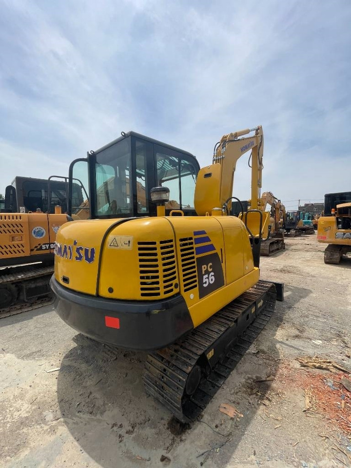 Komatsu PC 56 - Minibagger: das Bild 1 Komatsu PC 56 - Minibagger: das Bild 1