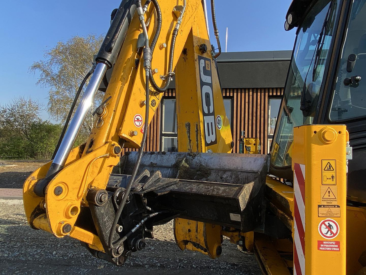 Baggerlader JCB 4CX ECO, Joystic, Traktobager: das Bild 11