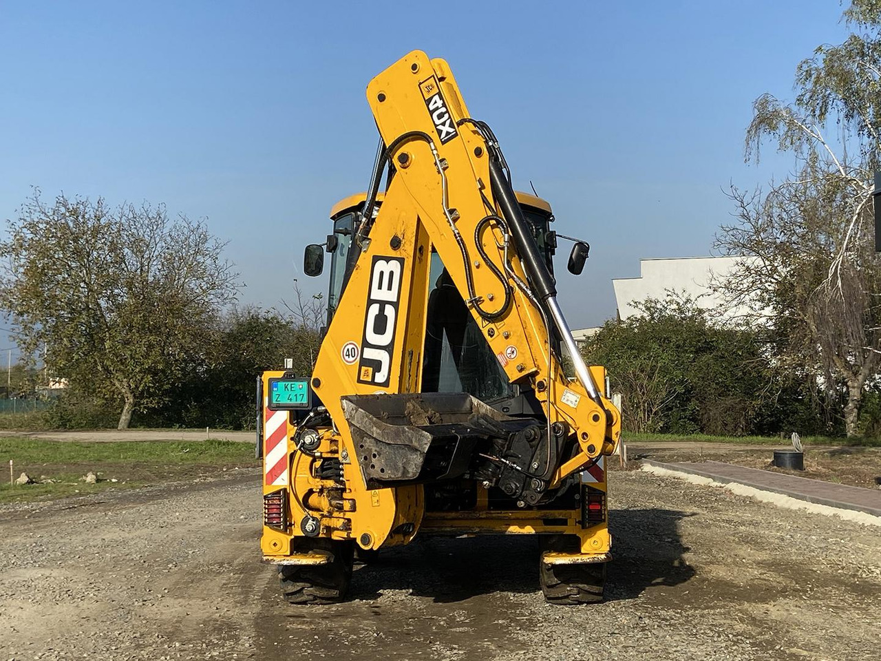 Baggerlader JCB 4CX ECO, Joystic, Traktobager: das Bild 8